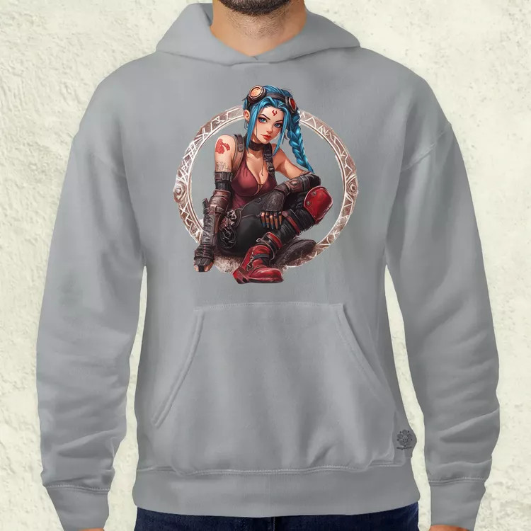 Jinx matrica v10 férfi pulóver