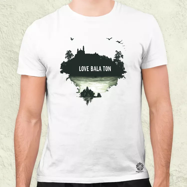 Love Balaton v32 férfi póló