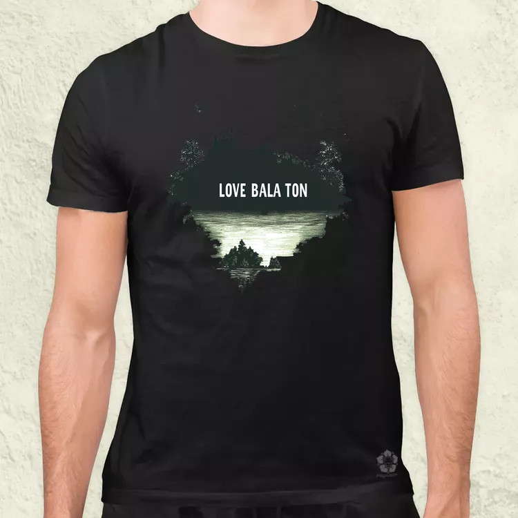 Love Balaton v32 férfi póló