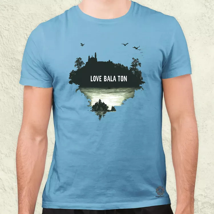 Love Balaton v32 férfi póló