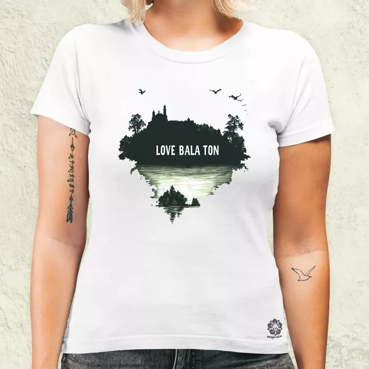 Love Balaton v32 női póló