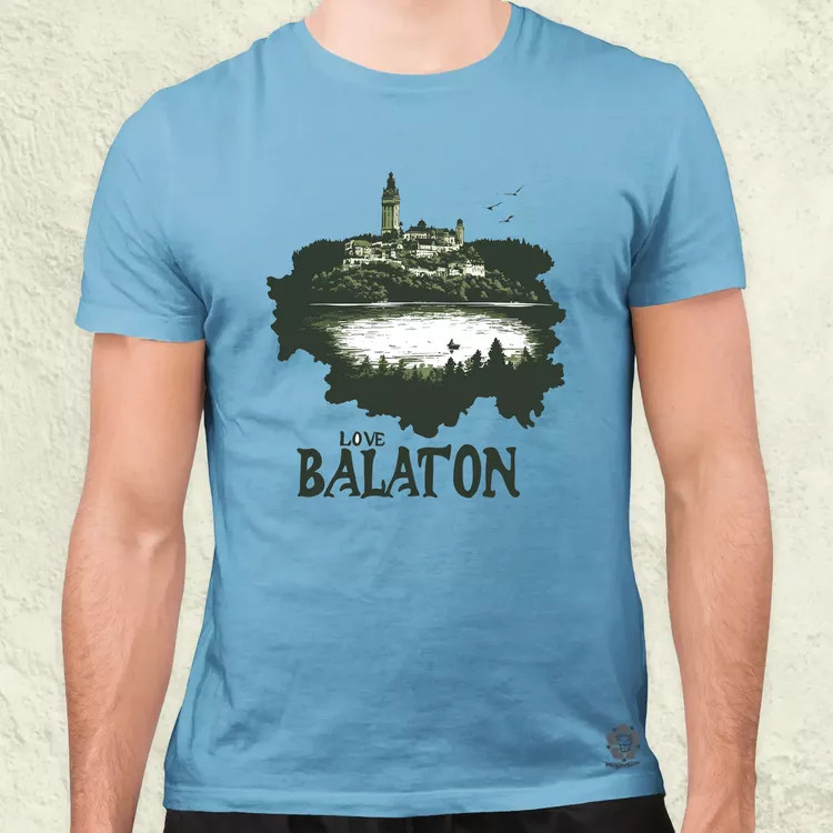 Love Balaton v33 férfi póló