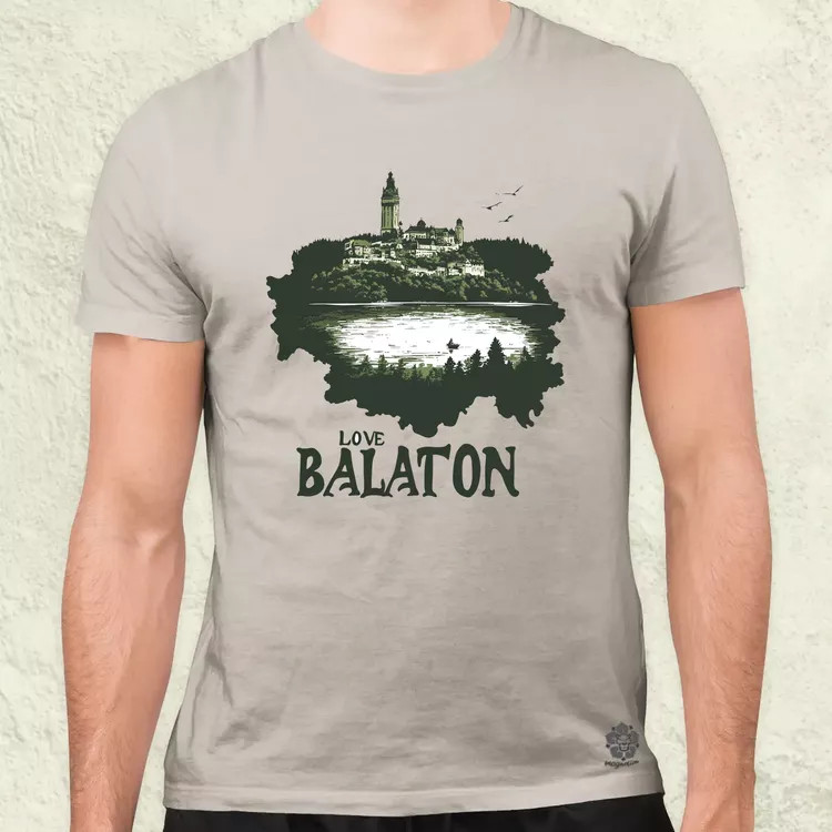 Love Balaton v33 férfi póló