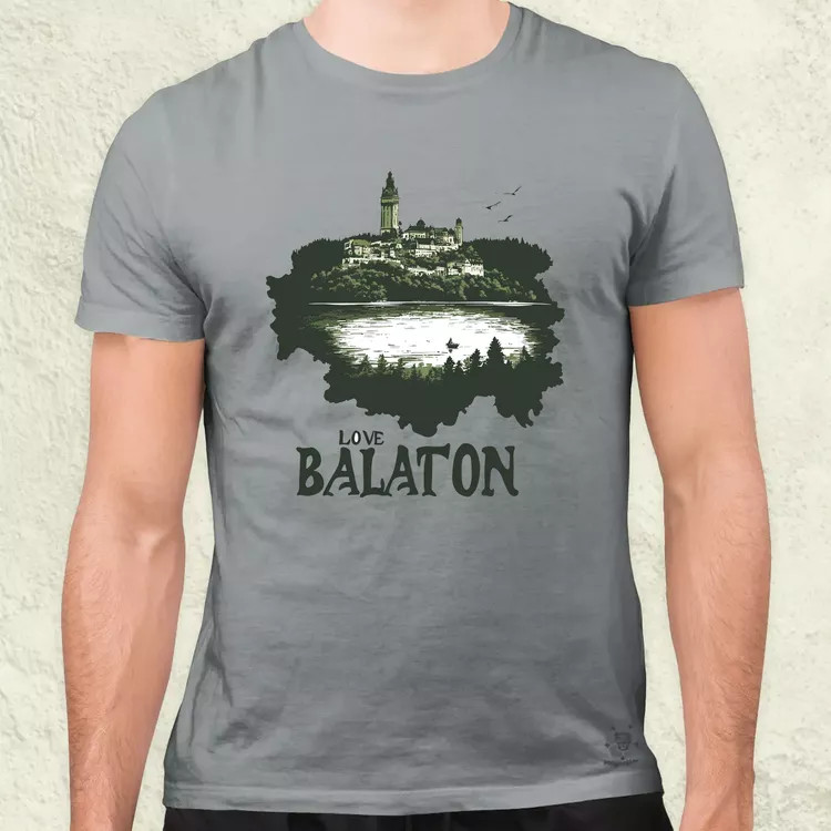 Love Balaton v33 férfi póló