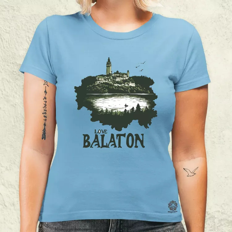 Love Balaton v33 női póló