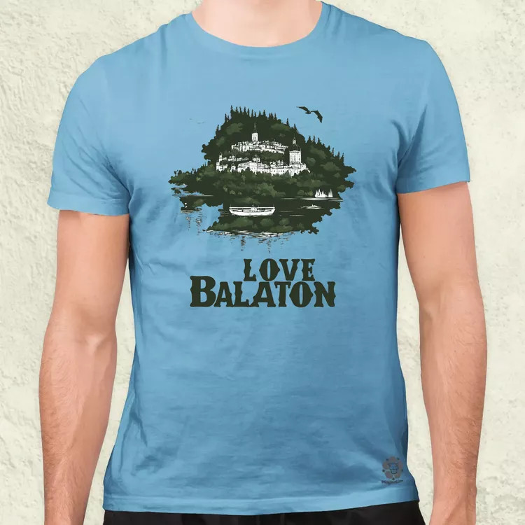 Love Balaton v34 férfi póló