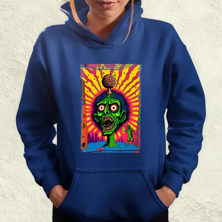 Basil Wolverton fanart v11 női pulóver