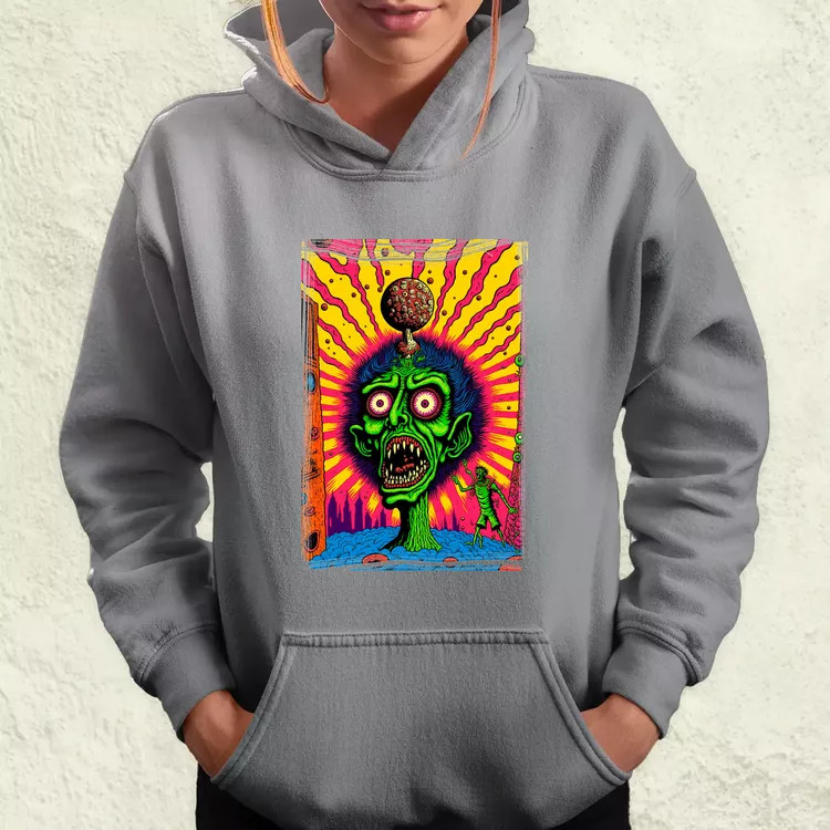 Basil Wolverton fanart v11 női pulóver