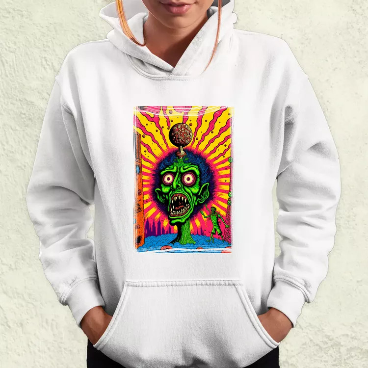 Basil Wolverton fanart v11 női pulóver