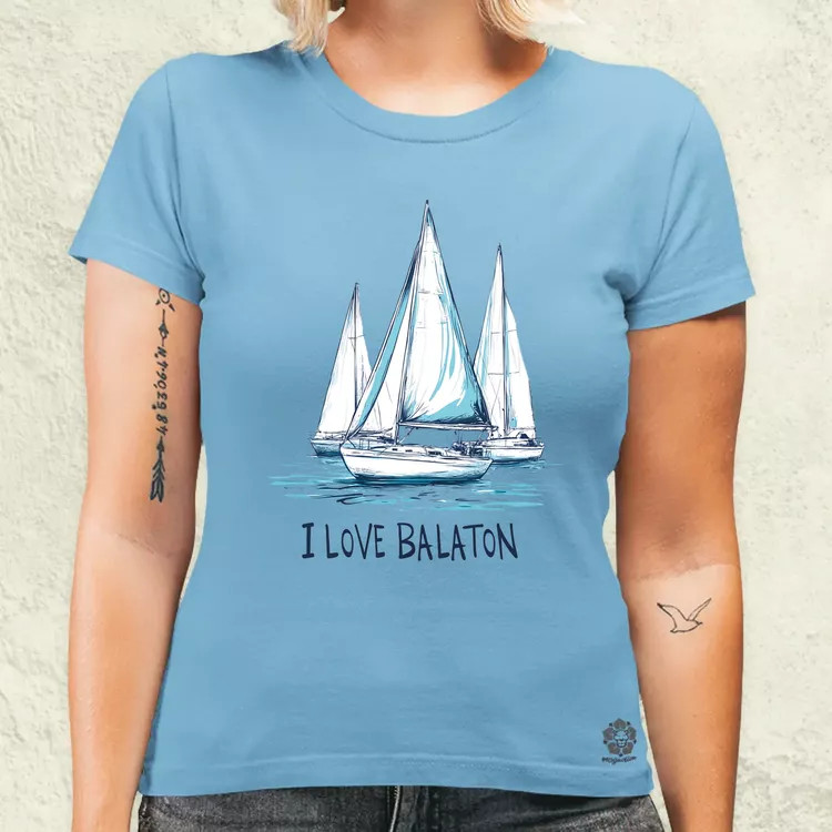 Love Balaton v4 női póló