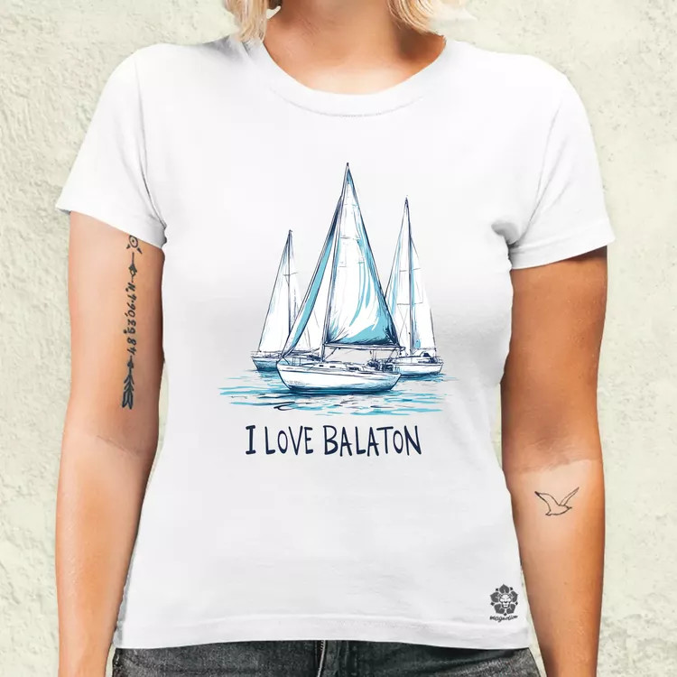 Love Balaton v4 női póló