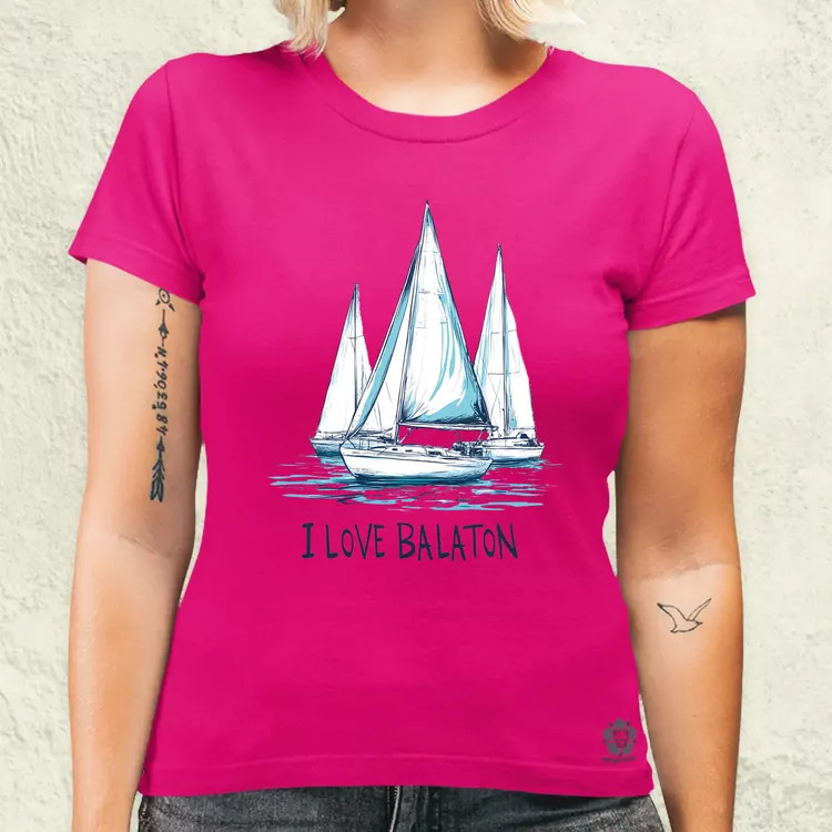 Love Balaton v4 női póló