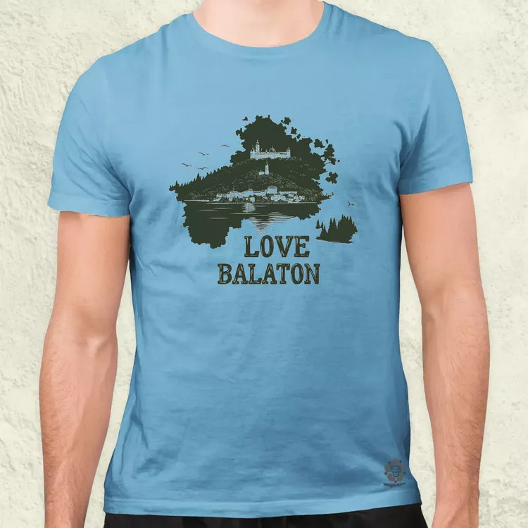 Love Balaton v40 férfi póló