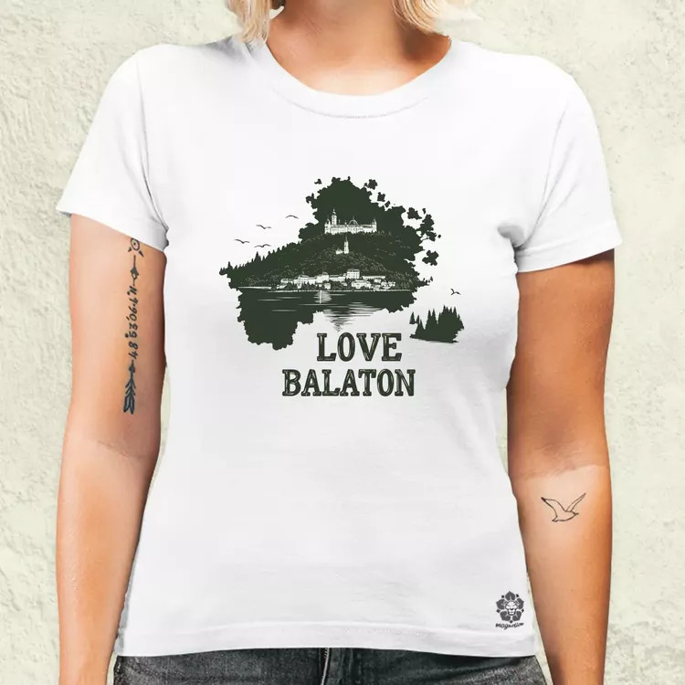 Love Balaton v40 női póló