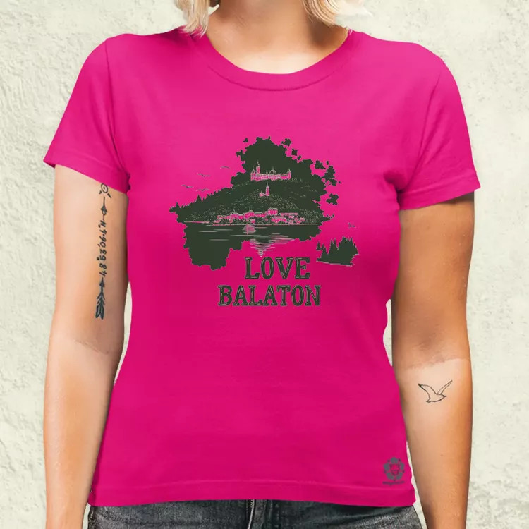 Love Balaton v40 női póló