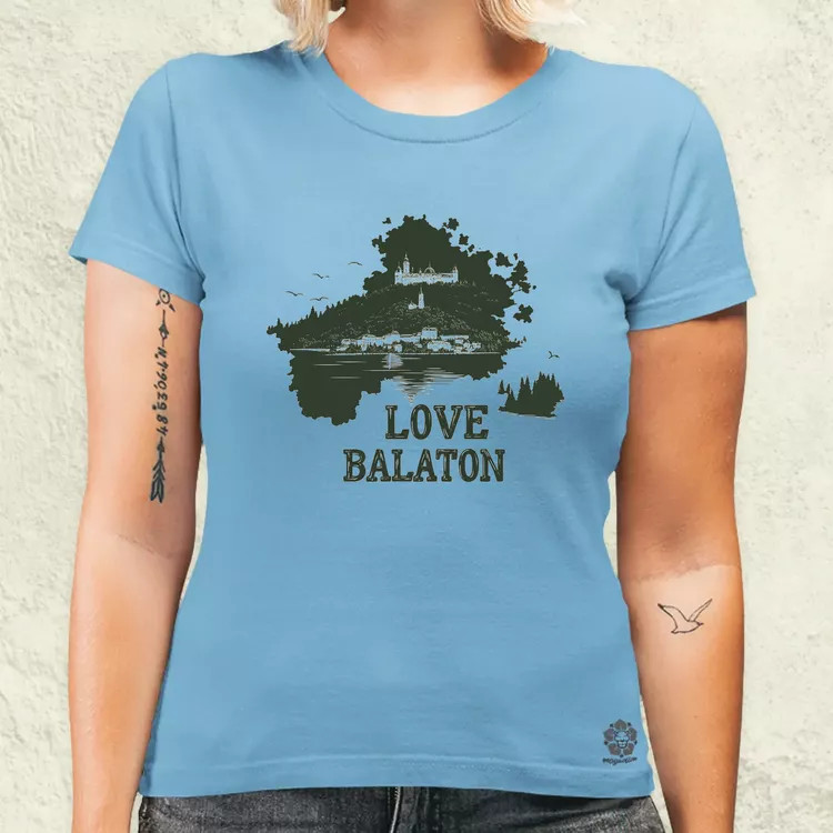 Love Balaton v40 női póló