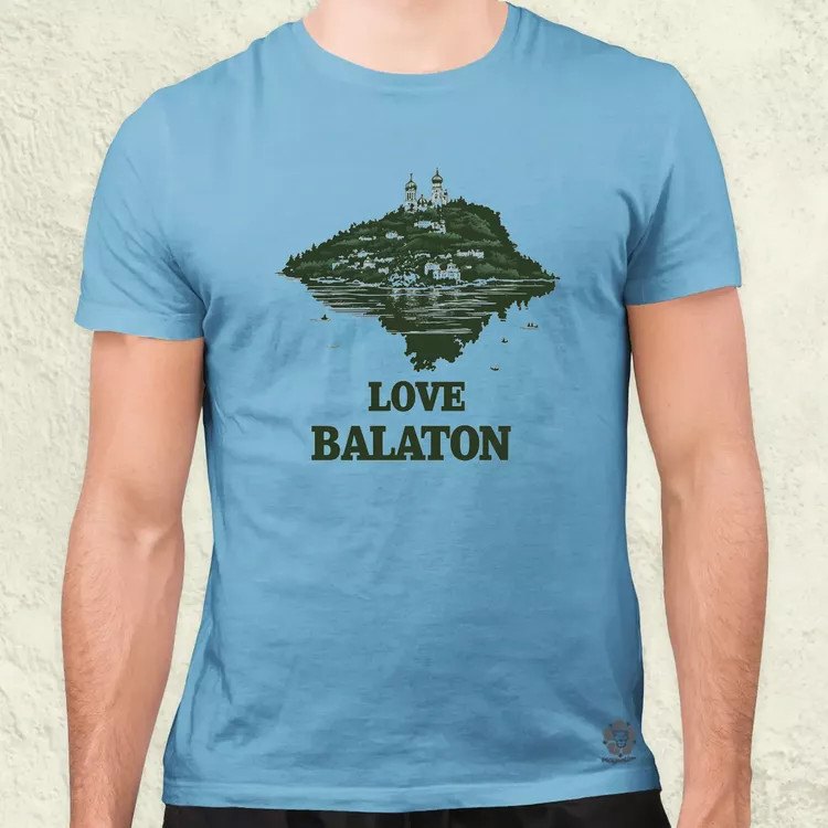 Love Balaton v42 férfi póló