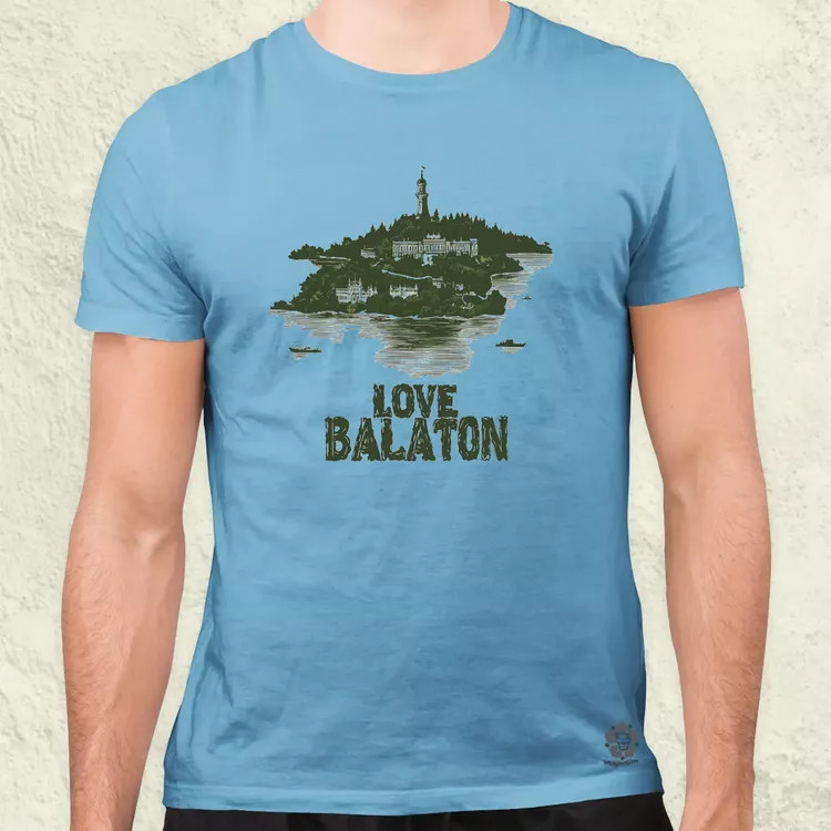 Love Balaton v44 férfi póló