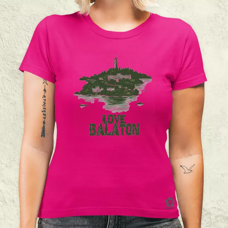 Love Balaton v44 női póló