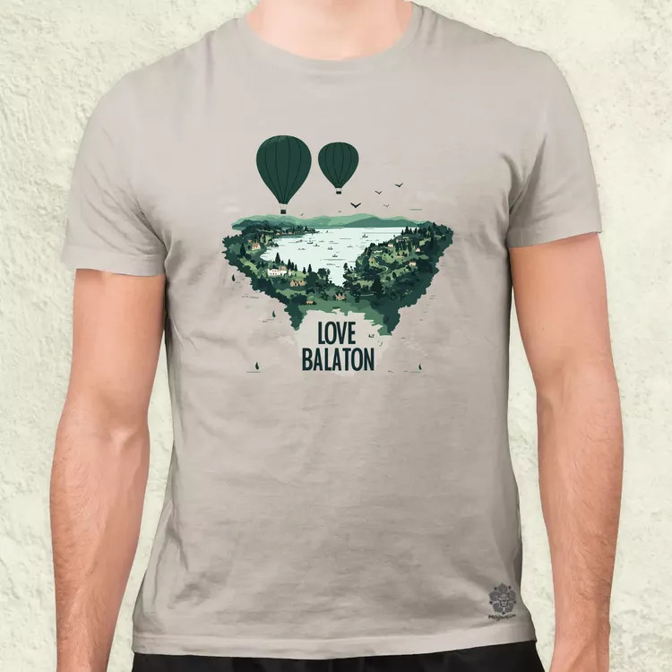 Love Balaton v45 férfi póló