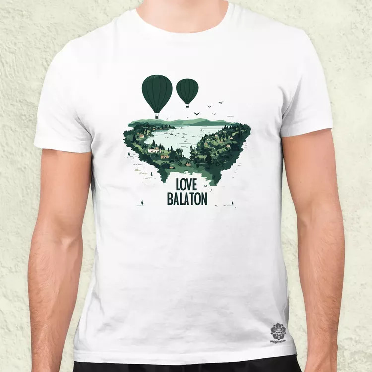 Love Balaton v45 férfi póló