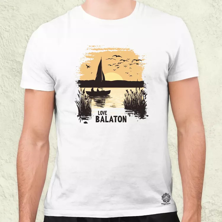 Love Balaton v47 férfi póló