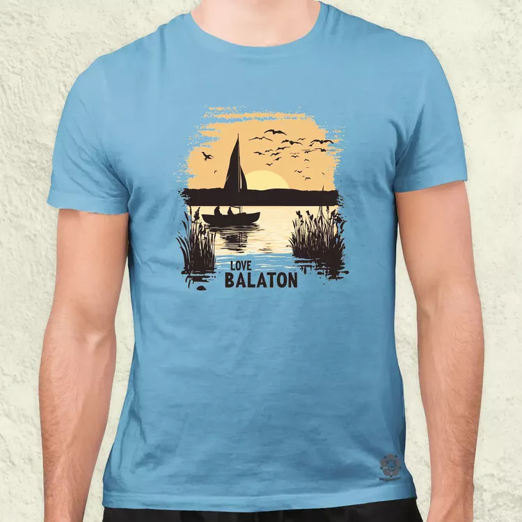Love Balaton v47 férfi póló