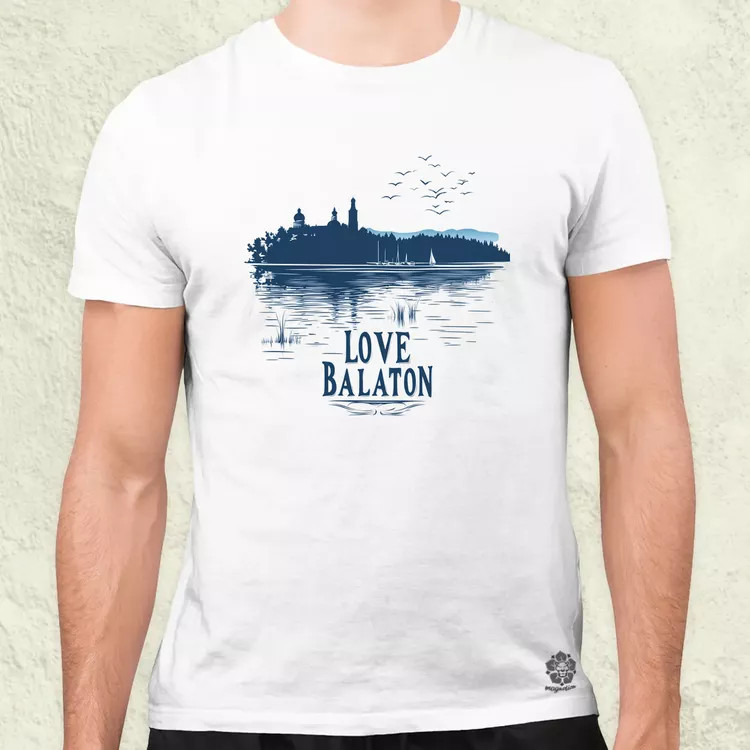 Love Balaton v48 férfi póló