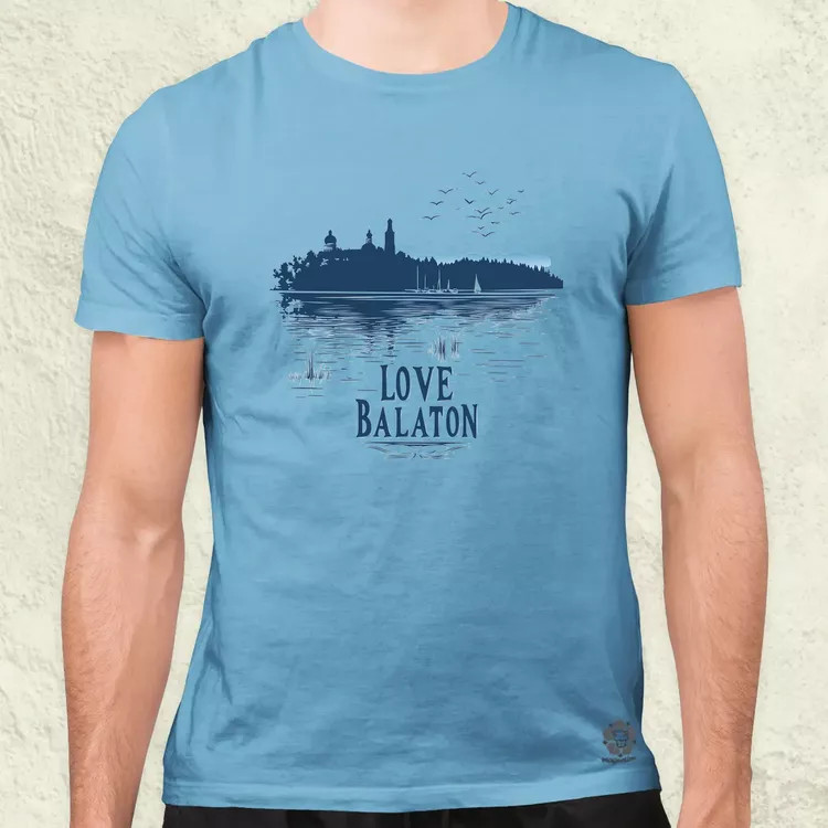 Love Balaton v48 férfi póló
