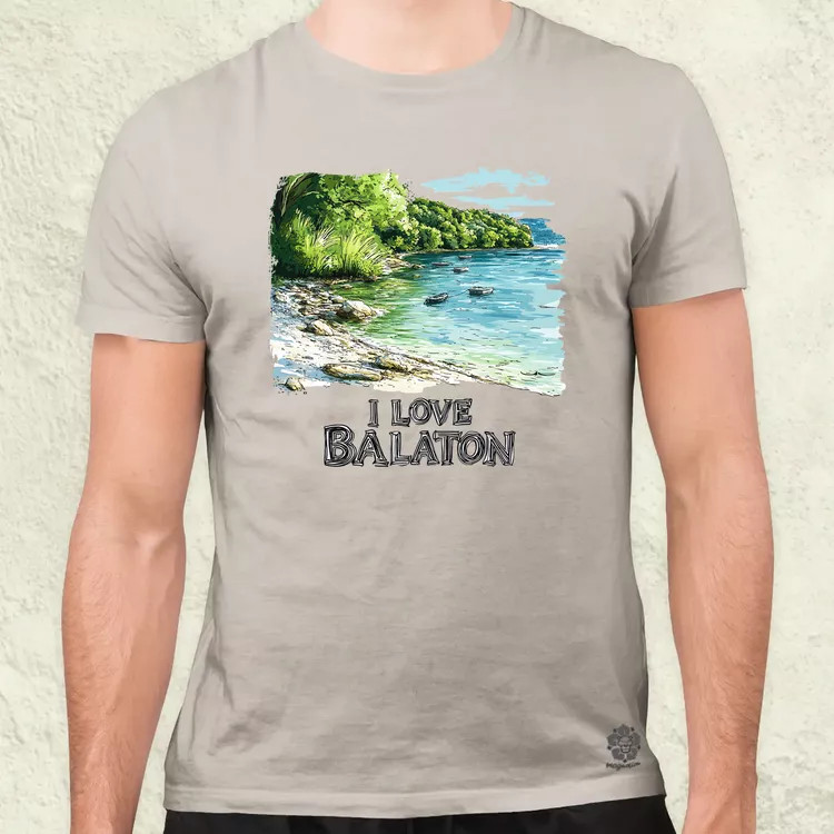 Love Balaton v5 férfi póló