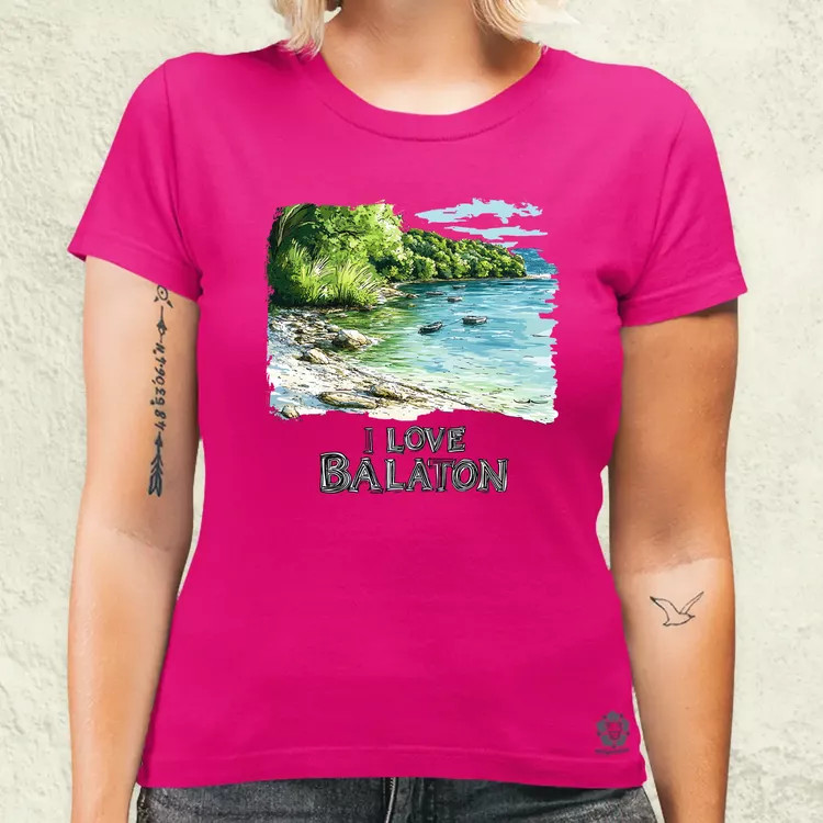 Love Balaton v5 női póló