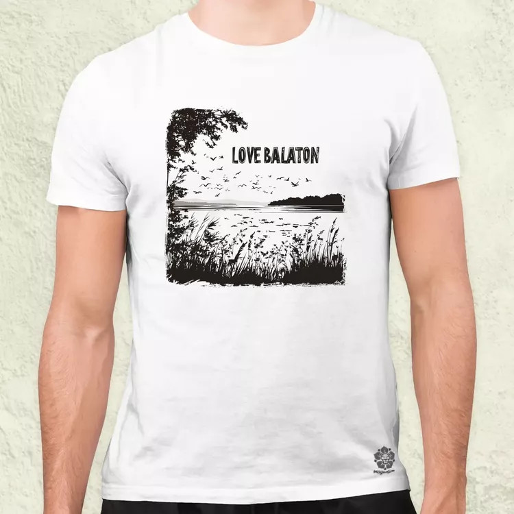 Love Balaton v52 férfi póló