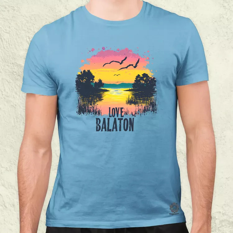 Love Balaton v53 férfi póló