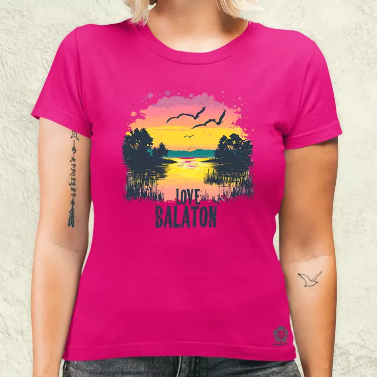 Love Balaton v53 női póló