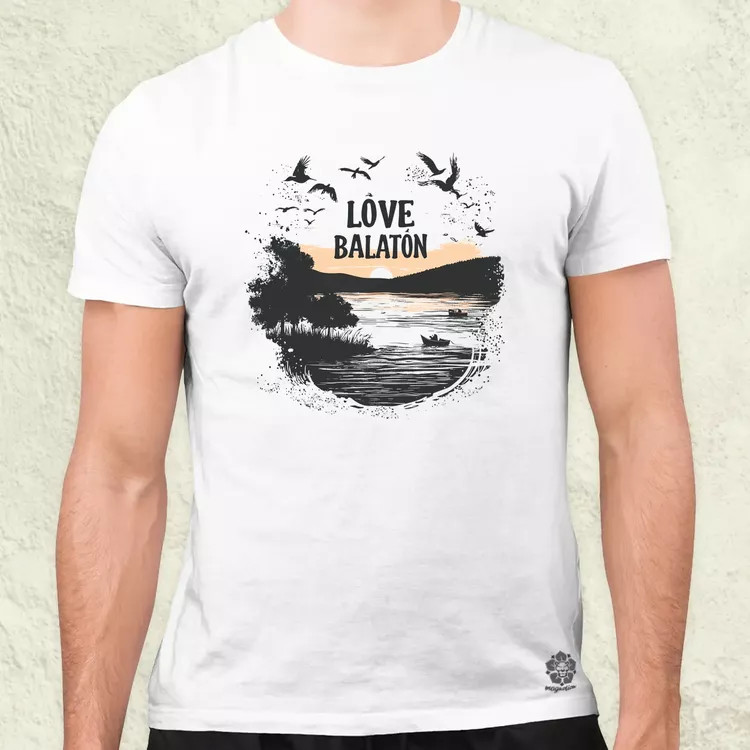 Love Balaton v58 férfi póló