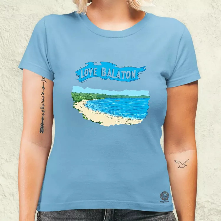 Love Balaton v62 női póló