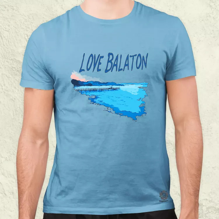 Love Balaton v63 férfi póló