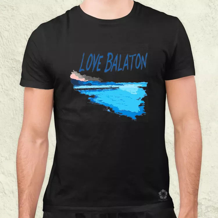 Love Balaton v63 férfi póló