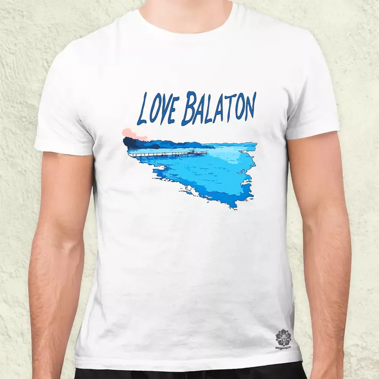 Love Balaton v63 férfi póló