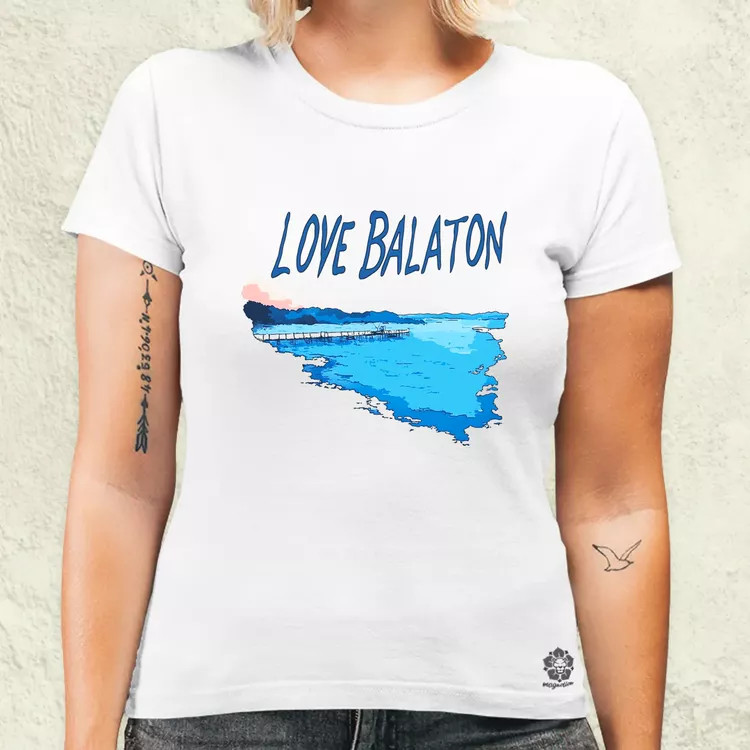 Love Balaton v63 női póló