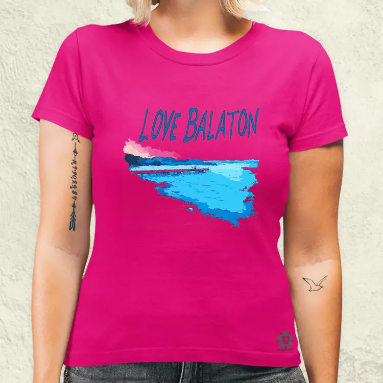 Love Balaton v63 női póló