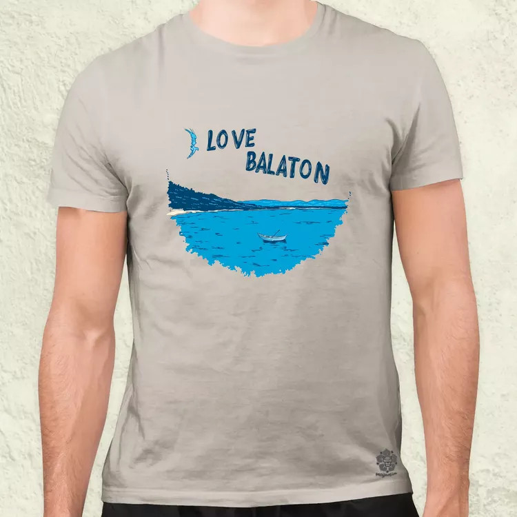 Love Balaton v64 férfi póló