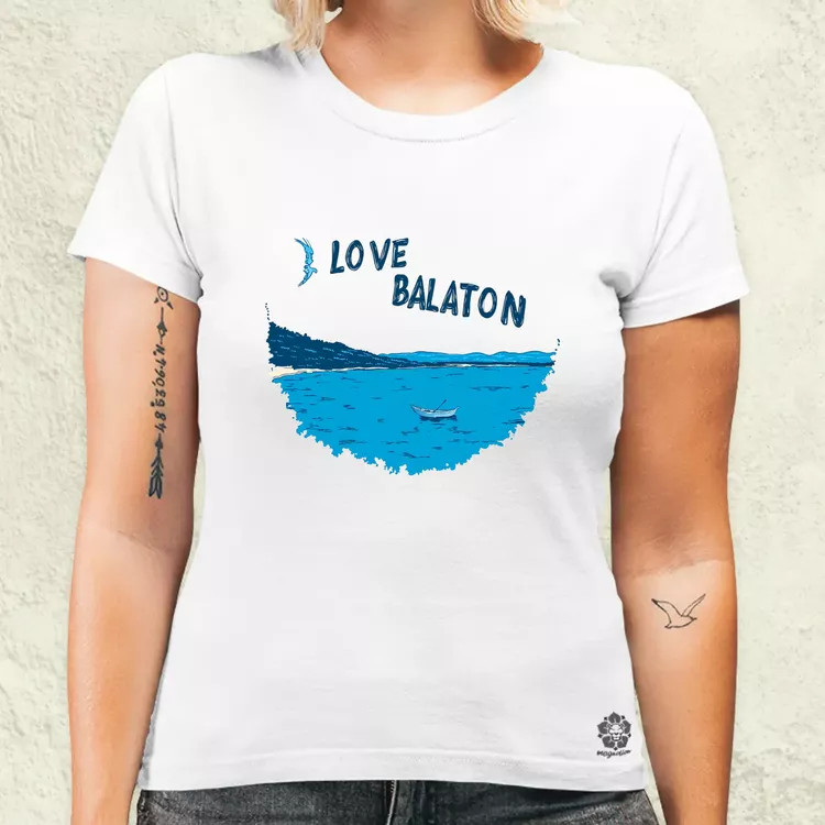 Love Balaton v64 női póló