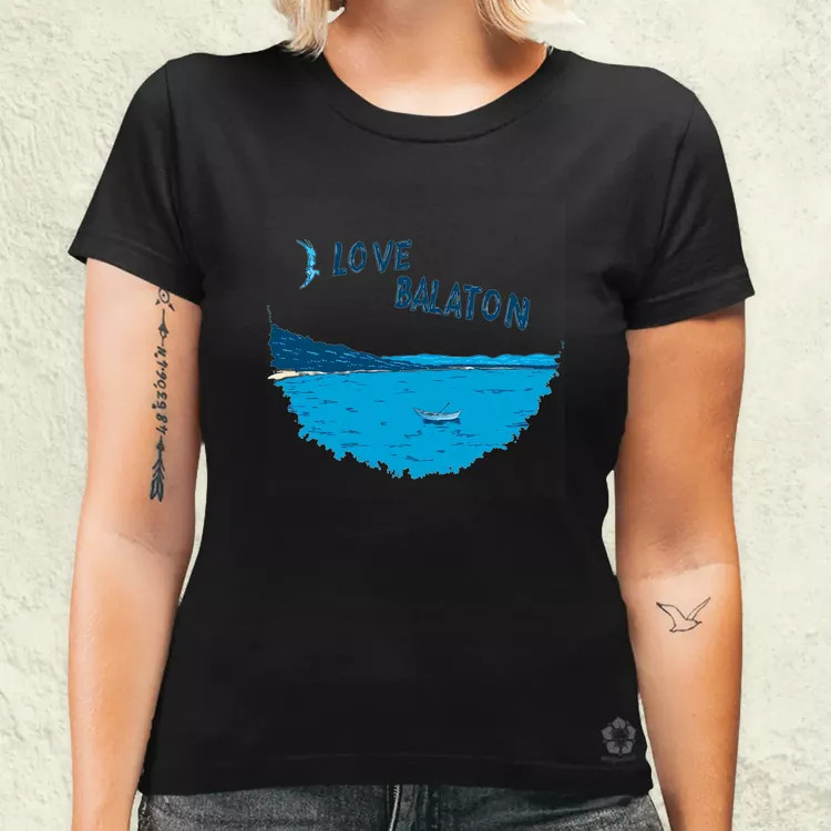 Love Balaton v64 női póló