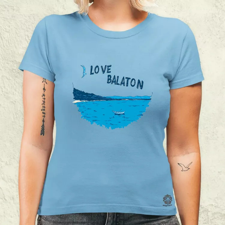 Love Balaton v64 női póló