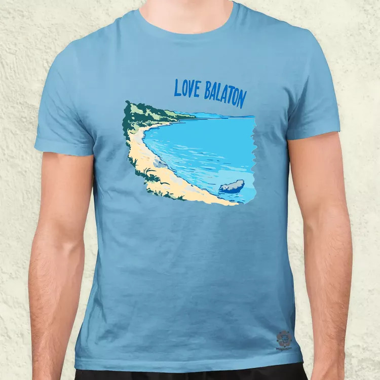 Love Balaton v65 férfi póló