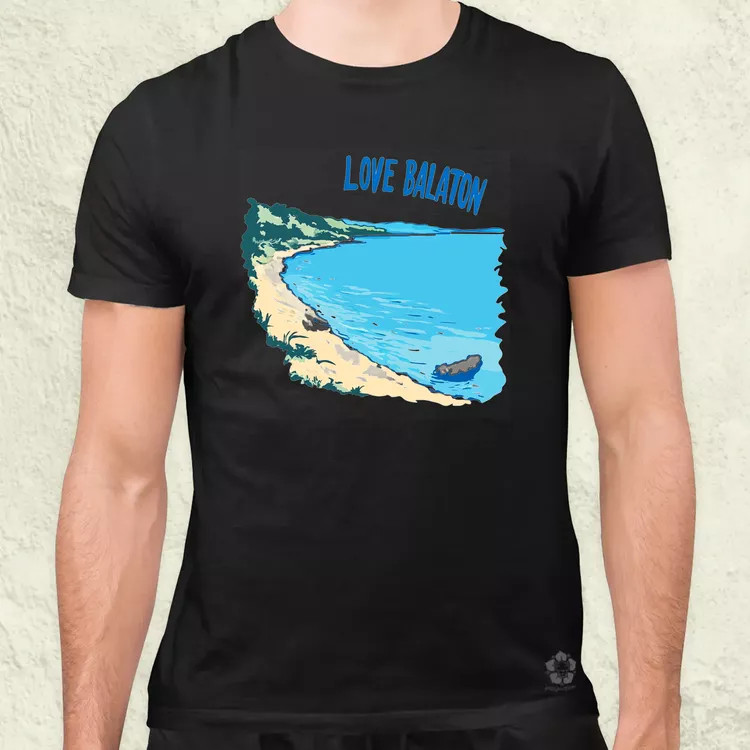 Love Balaton v65 férfi póló