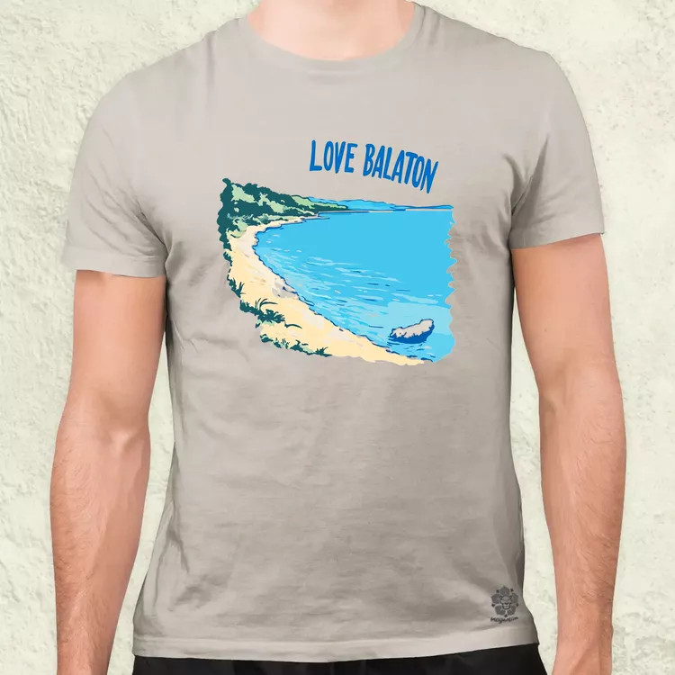 Love Balaton v65 férfi póló