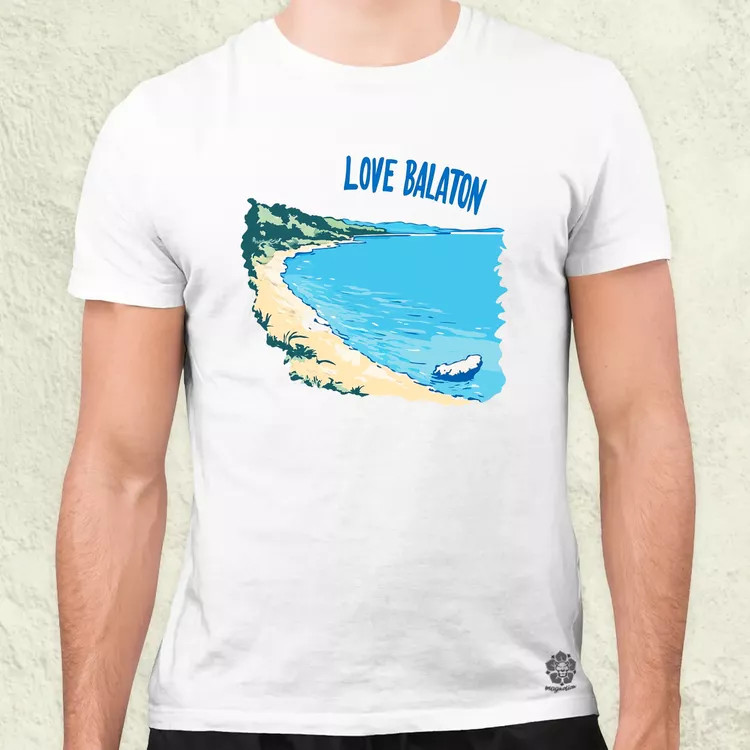 Love Balaton v65 férfi póló