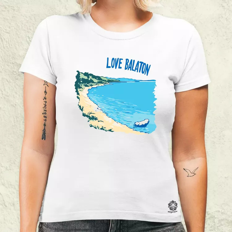 Love Balaton v65 női póló
